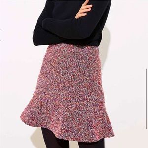 Ann Taylor LOFT Tweed Skirt Midi knee length | sz 2 
Brand New With Tags!
